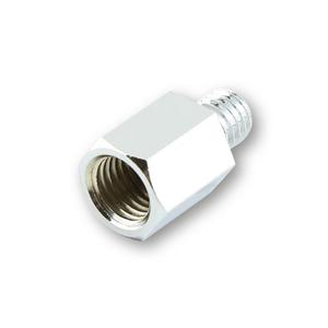 Adapter Highsider Smart peeglile parempoolse M10 keermega M8 keermega paremale keermele, kroomitud