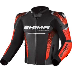 Shima STR 2.0 fluo punane mootorratta jakk