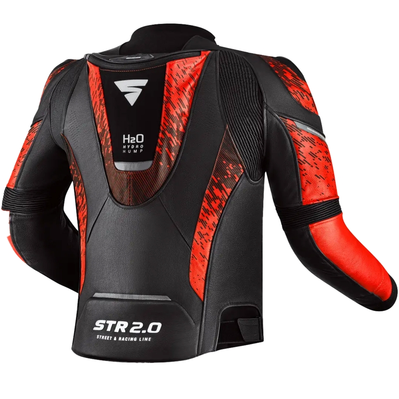 Shima STR 2.0 fluo punane mootorratta jakk