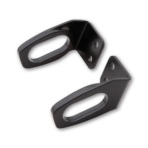 Highsider Pro originaal LED suunatulede hoidja Honda mootorratta numbrimärkide jaoks must