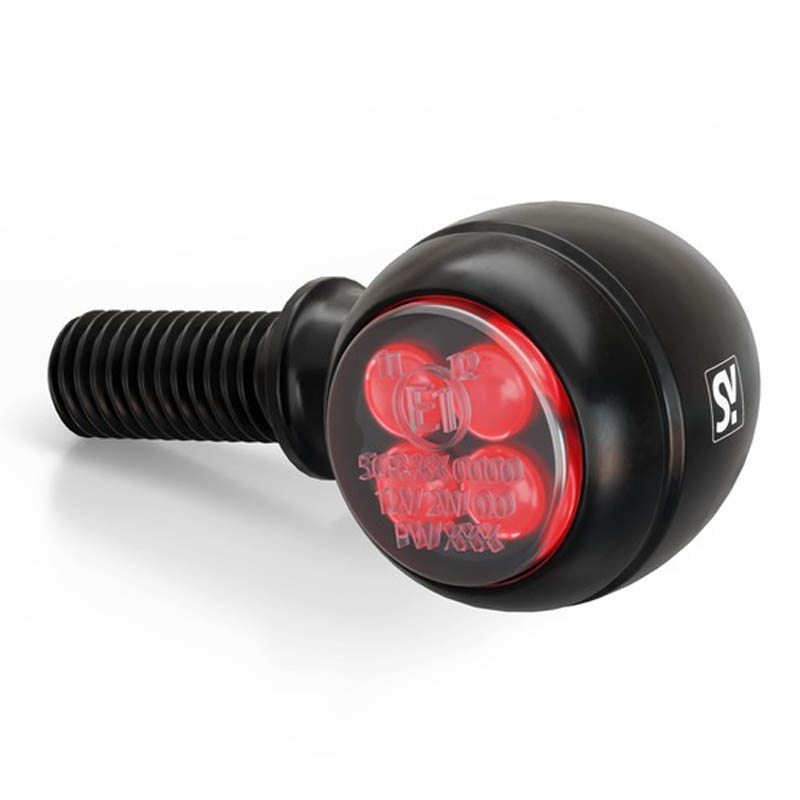 Highsider Smart Circula-S LED 3in1 mustad mootorratta vilkurid