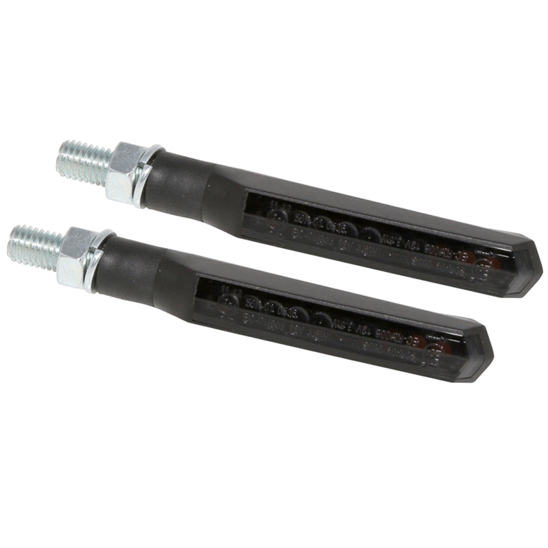 Highsider Smart Run-TS LED mustad mootorratta vilkurid