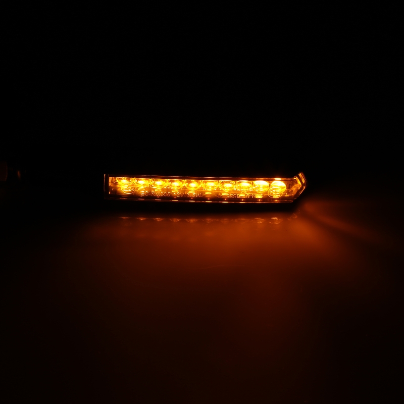 Highsider Smart Run-TS LED mustad mootorratta vilkurid