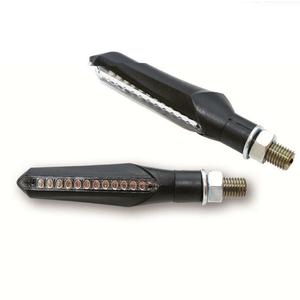 Highsider Smart Run LED mootorratta vilkurid mustad