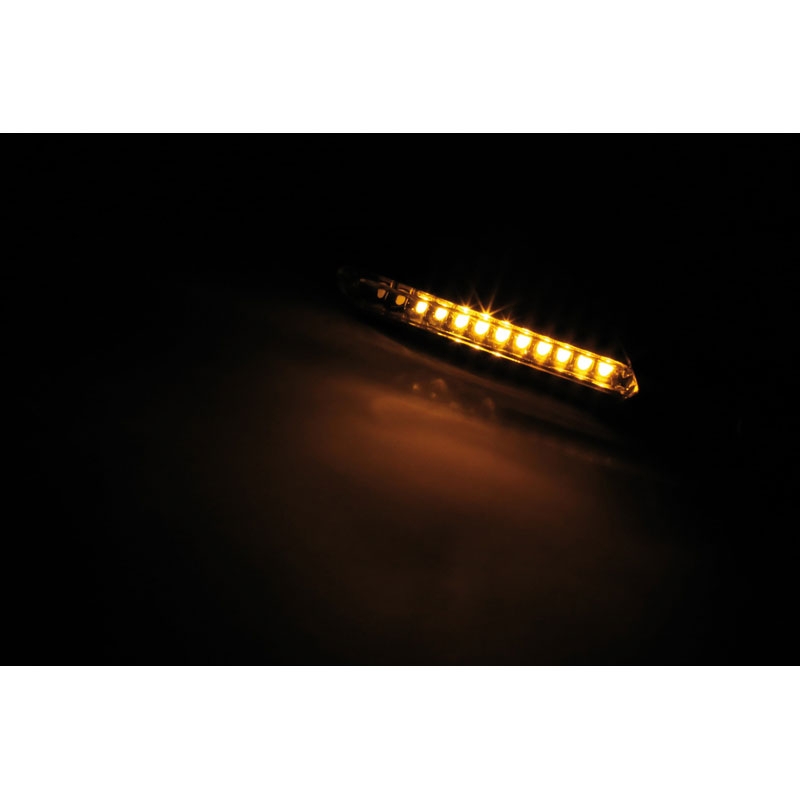 Highsider Smart Run LED mootorratta vilkurid mustad
