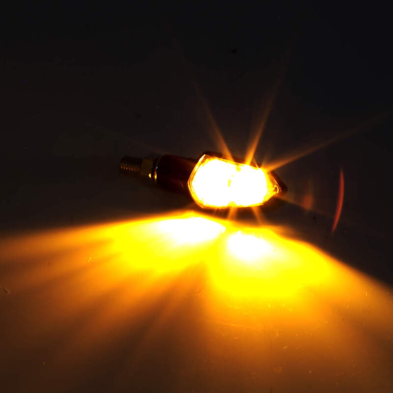 Highsider Smart Shield-TS LED mustad mootorratta vilkurid