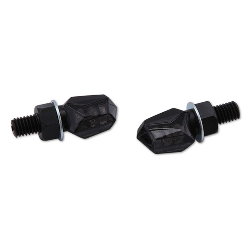 Highsider Smart Tiny LED mustad mootorratta vilkurid
