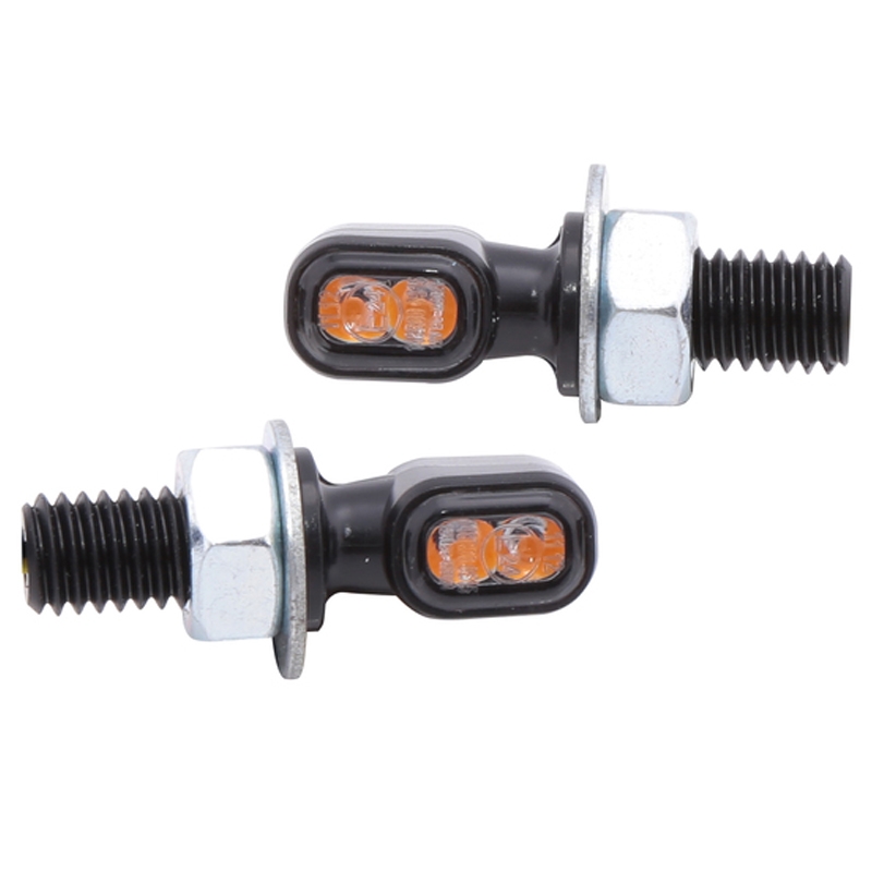 Highsider Smart Vision-TS mustad LED mootorratta vilkurid