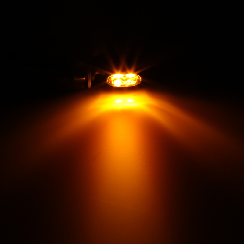 Highsider Smart Vision-TS mustad LED mootorratta vilkurid