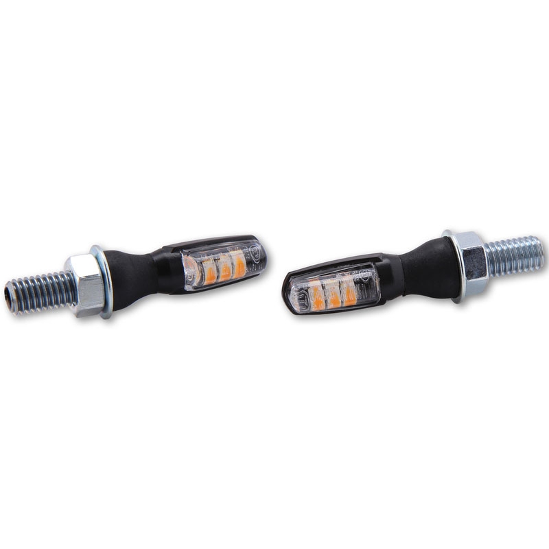 Highsider Smart SPARK LED mustad mootorratta vilkurid