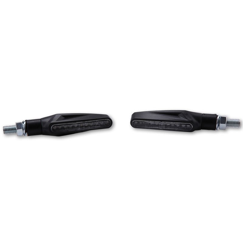 Highsider Smart Stix LED mustad mootorratta vilkurid