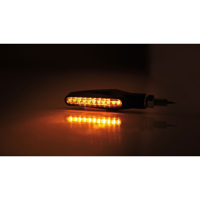 Highsider Smart Stix LED mustad mootorratta vilkurid