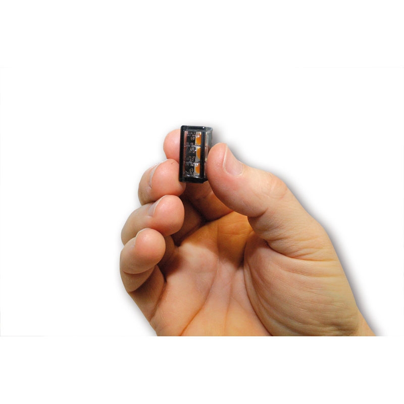 Highsider Smart Cube-V mustad LED mootorratta vilkurid