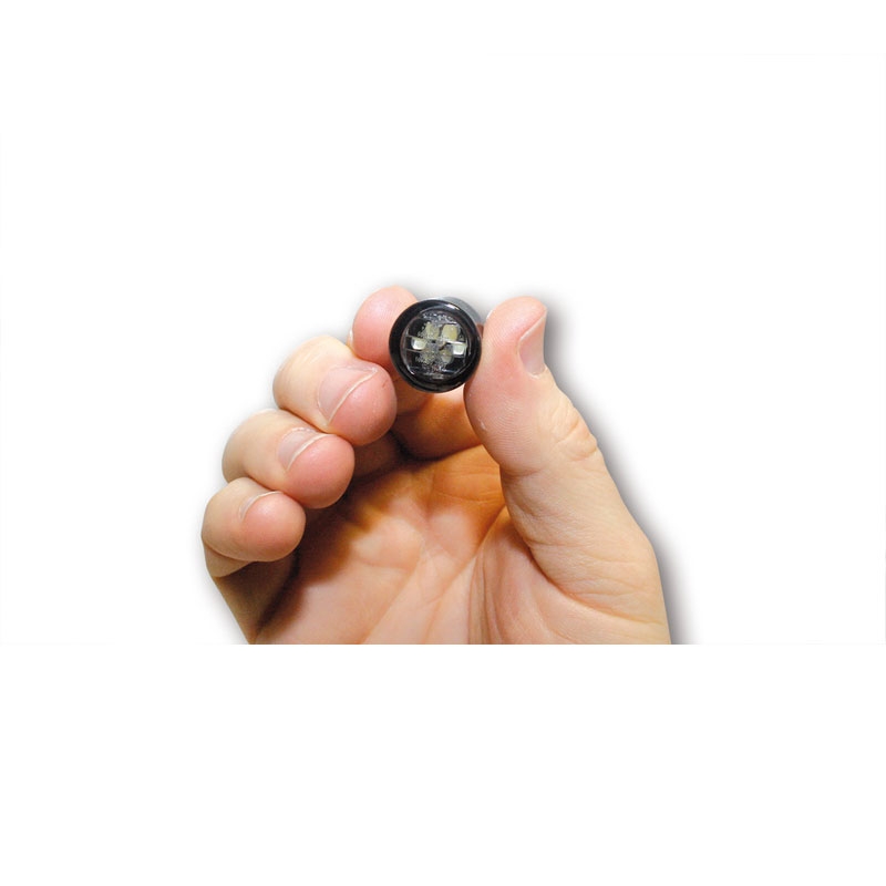 Highsider Smart Micro Pin Black LED mootorratta vilkurid