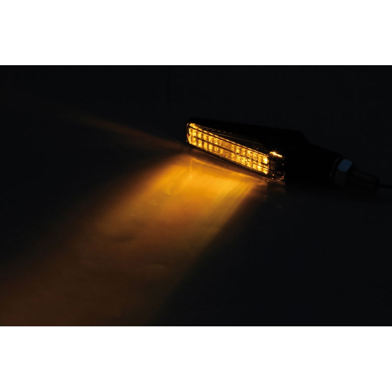 Highsider Smart Fineline LED mootorratta vilkurid mustad
