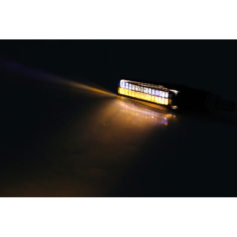 Highsider Smart Fineline LED 2in1 mustad mootorratta vilkurid