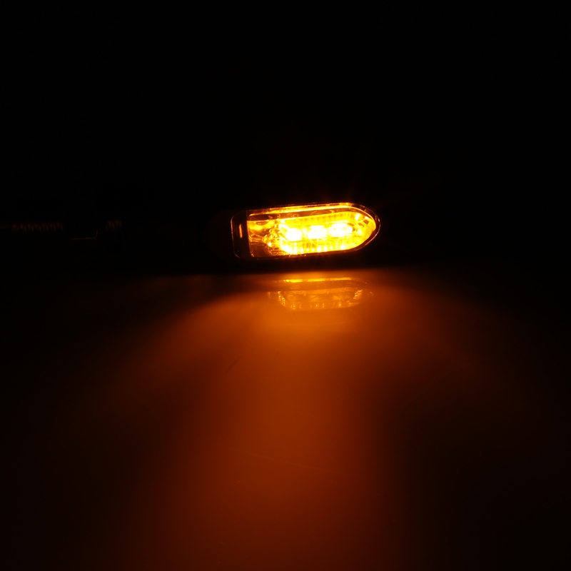 Highsider Smart Namiko-TS LED 2in1 mustad mootorratta vilkurid