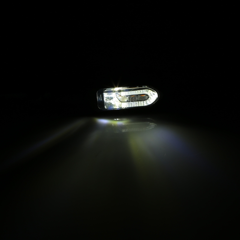 Highsider Smart Namiko-TS LED 2in1 mustad mootorratta vilkurid