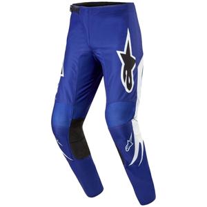 Alpinestars Fluid Lucent motokrossipüksid Sinine-valge-mustad
