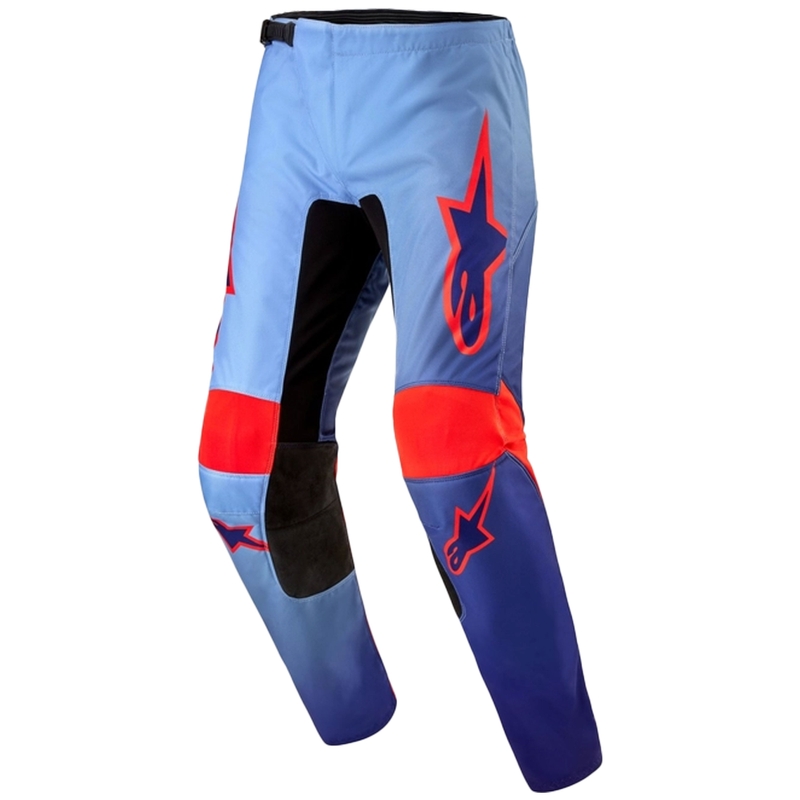 Alpinestars Fluid Lucent Motokrossipüksid Sinine-Helesinine-Oranž
