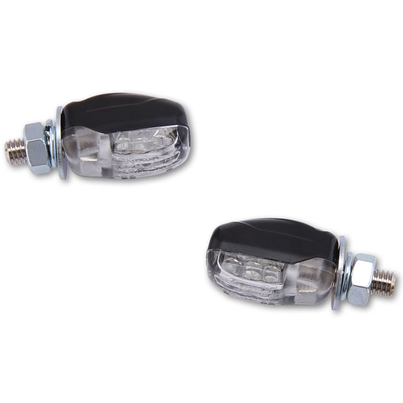 Highsider Smart Picco mustad LED mootorratta vilkurid