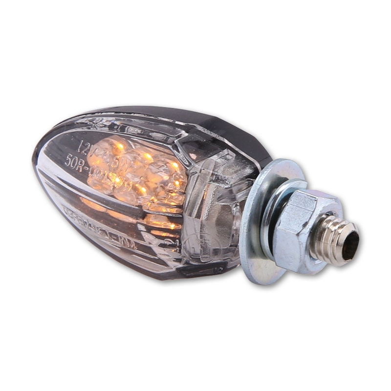 Highsider Smart Drop LED mootorratta vilkurid mustad