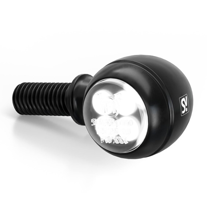 Highsider Smart Circula-S LED 2in1 mustad mootorratta vilkurid