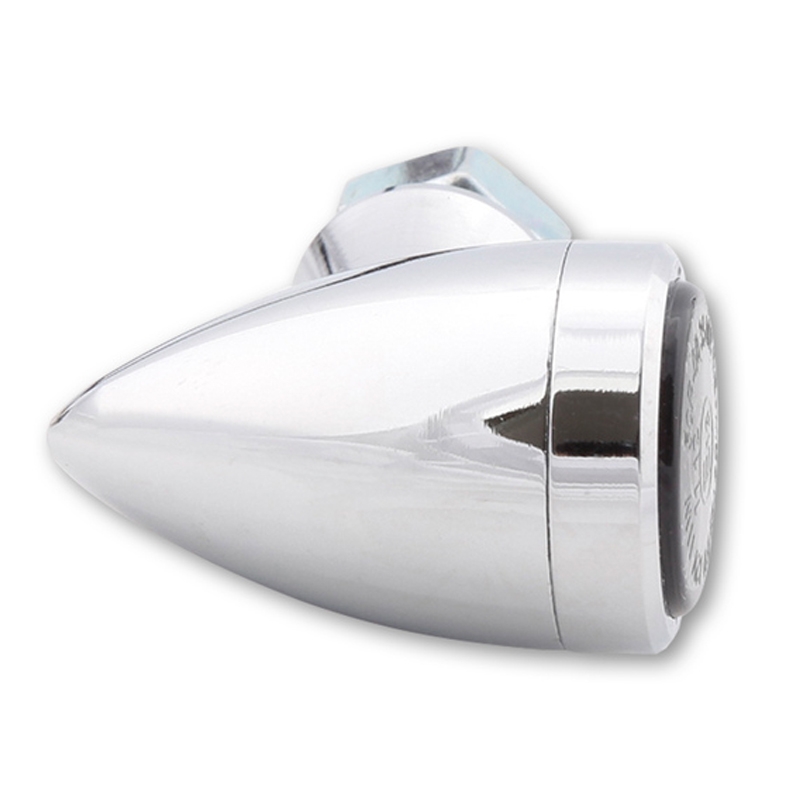 Highsider Smart Sixteen Bullet LED mootorratta suunatuled kroomiga