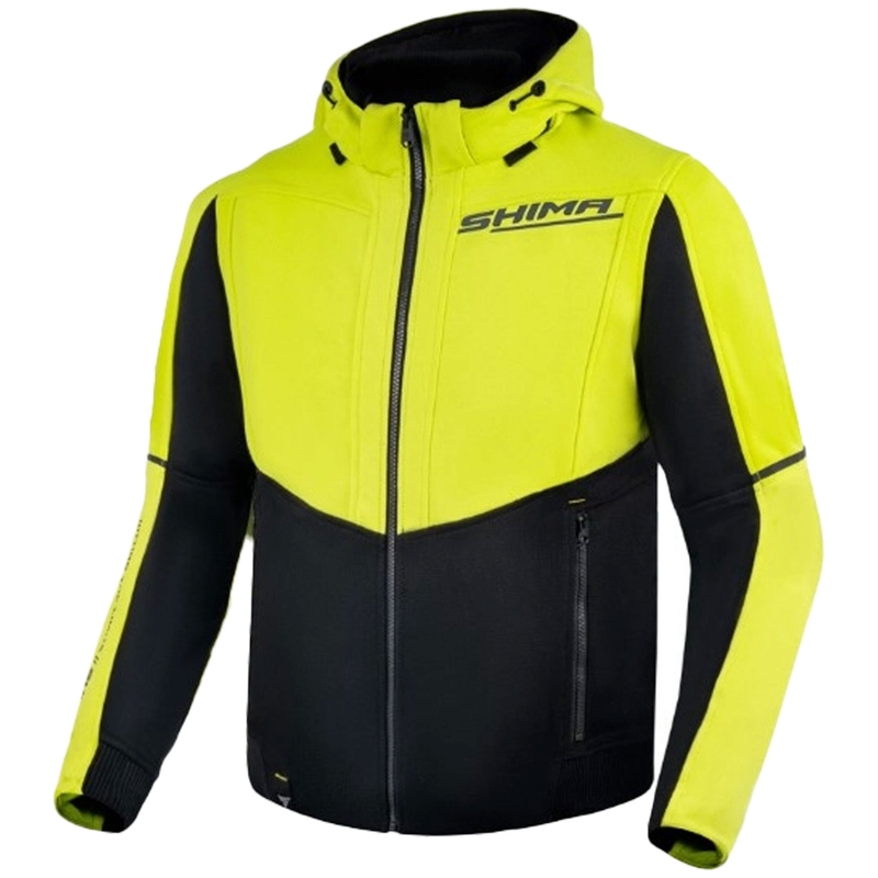 Mootorratta kapuuts Shima Daybreaker must-fluo kollane