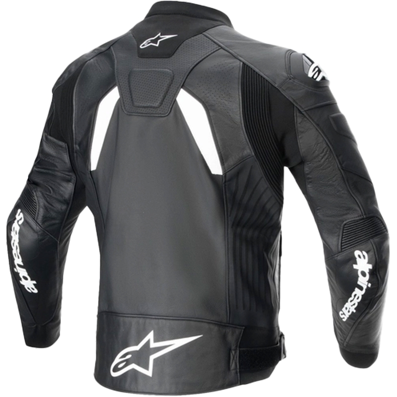 Alpinestars GP plus R 4 Airflow must-valge nahast mootorrattajope