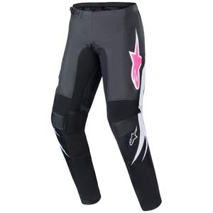 Alpinestars Stella Fluid naiste motokrossipüksid must-valge
