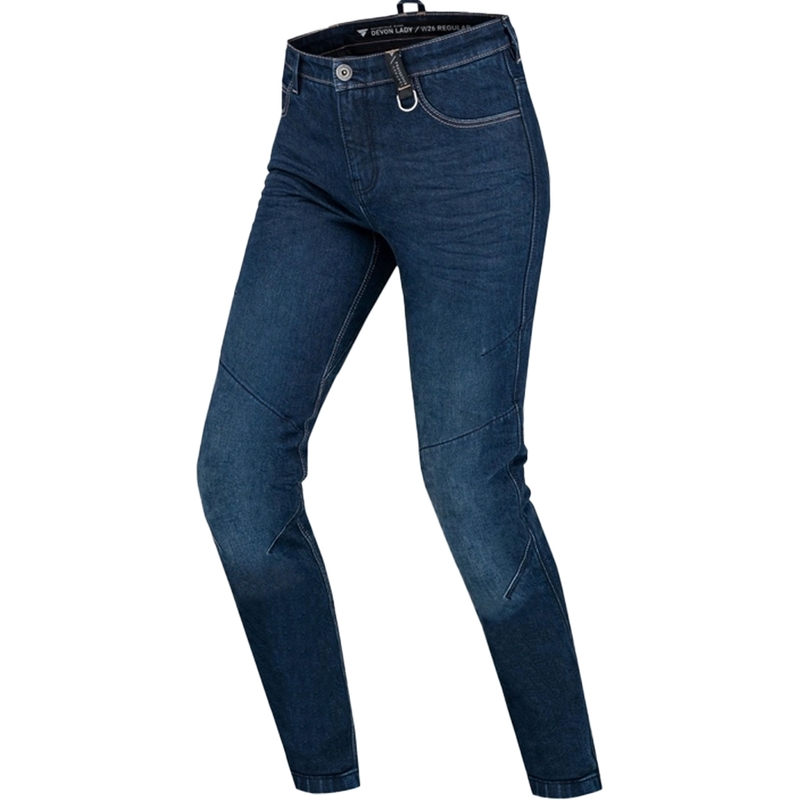 Naiste Shima Devon tumesinised mootorratta teksad