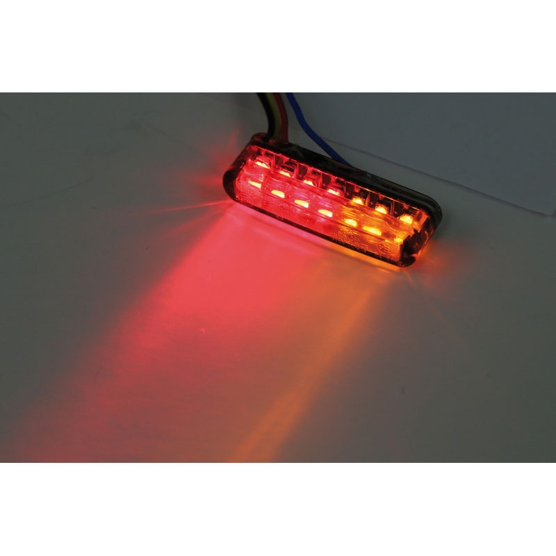 Highsider Smart Shorty LED 3in1 mustad mootorratta vilkurid