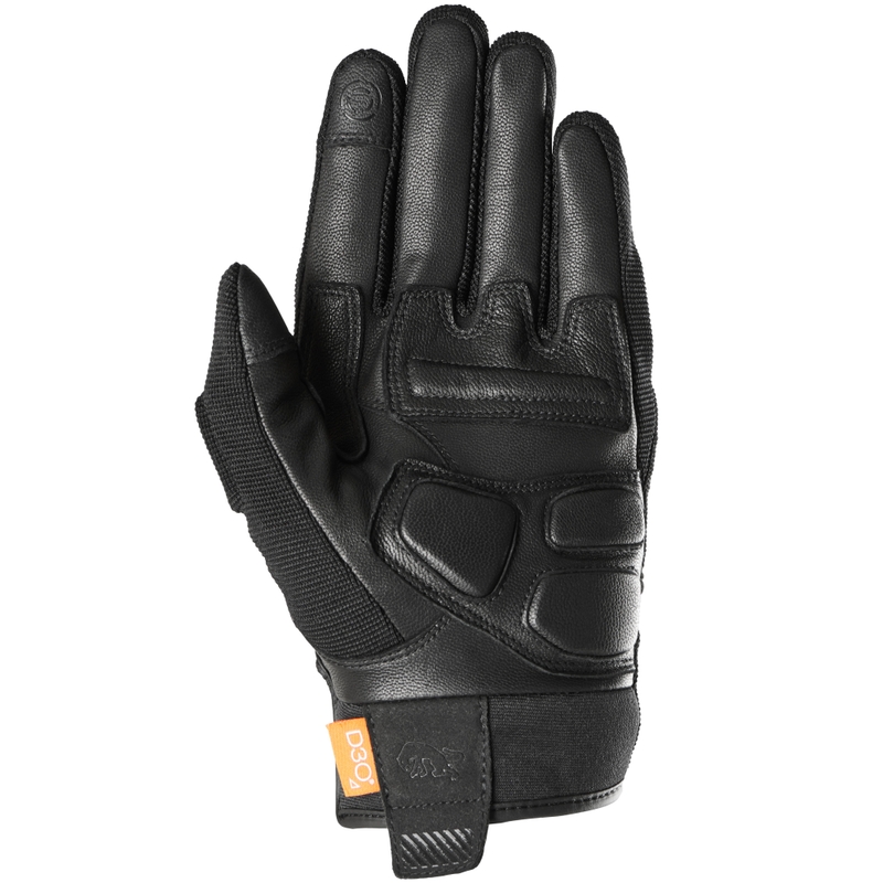 Naiste Furygan Jet Lady D3O® Evo must-valged mootorratta kindad