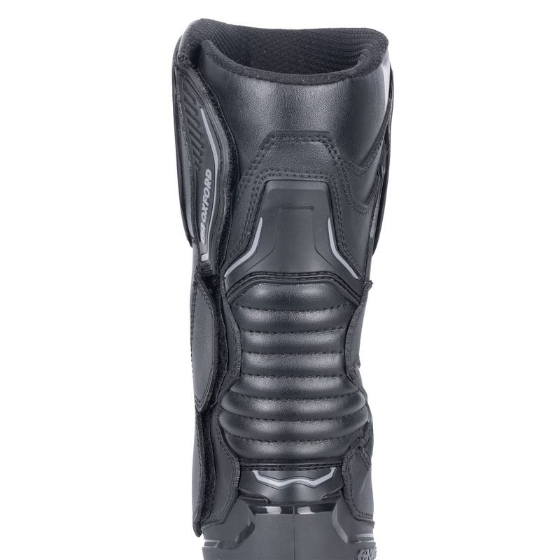 Oxford Cypher 1.0 D2D mustad mootorratta saapad