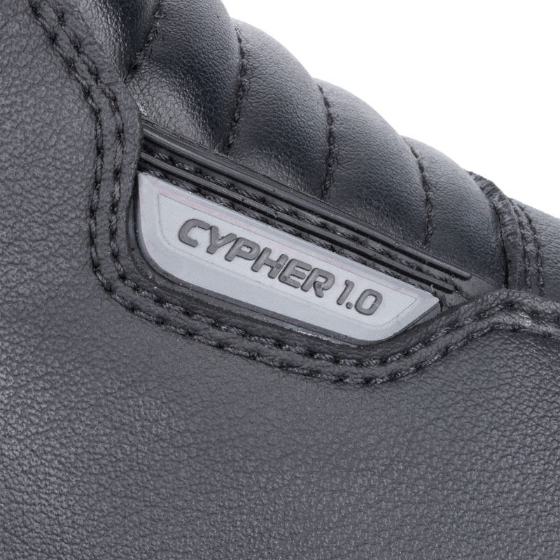 Oxford Cypher 1.0 D2D mustad mootorratta saapad