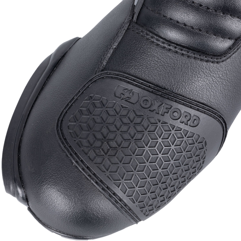 Oxford Cypher 1.0 D2D mustad mootorratta saapad