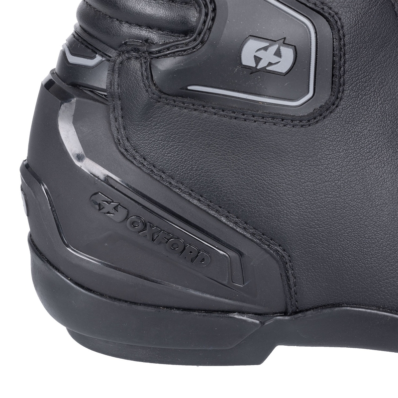 Oxford Cypher 1.0 D2D mustad mootorratta saapad
