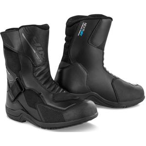 Naiste Shima Fusion WP mustad mootorratta saapad