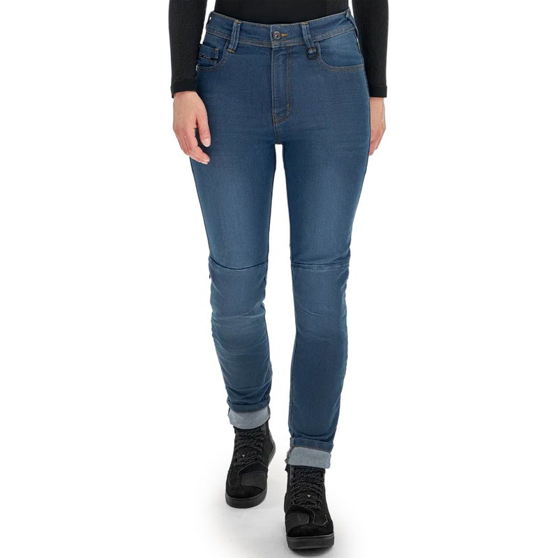 Naiste Shima Ridge sinised mootorratta teksad