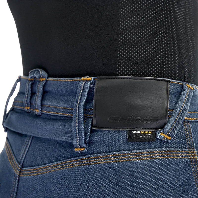 Naiste Shima Ridge sinised mootorratta teksad