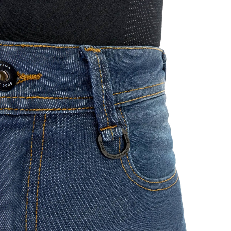 Shima Ridge Naiste pikendatud biker teksad Sinine