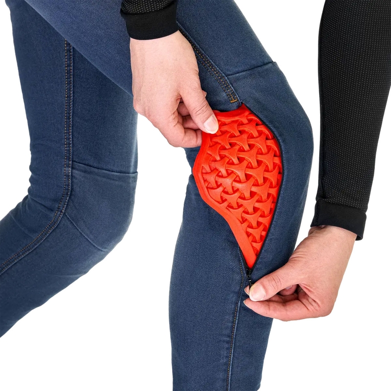 Shima Ridge Naiste pikendatud biker teksad Sinine