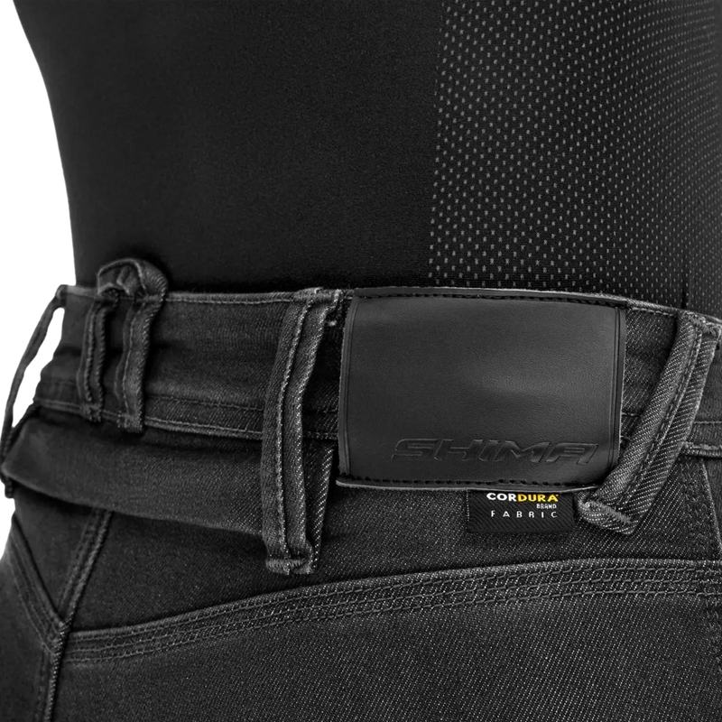 Shima Ridge Long naiste mootorratta teksad mustad