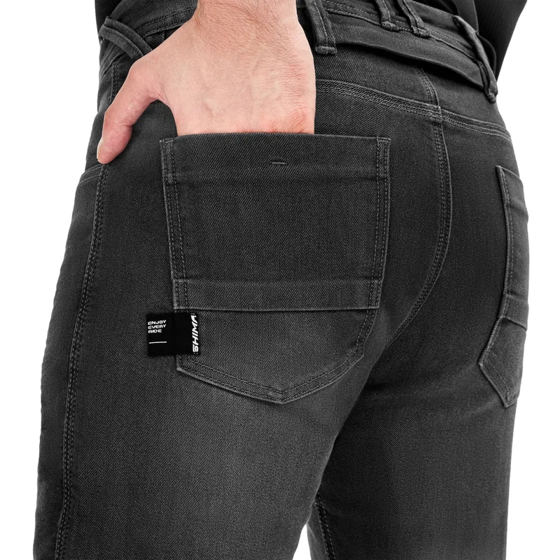 Shima Ridge mustad mootorratta teksad