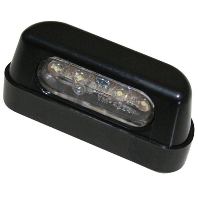 LED numbrimärgi valgustus Highsider Smart Plate Black