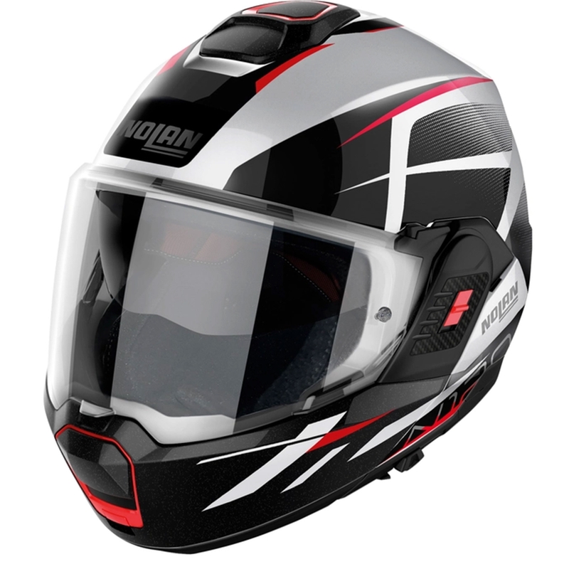Kiiver Nolan N120-1 Nightlife N-com 27 valge
