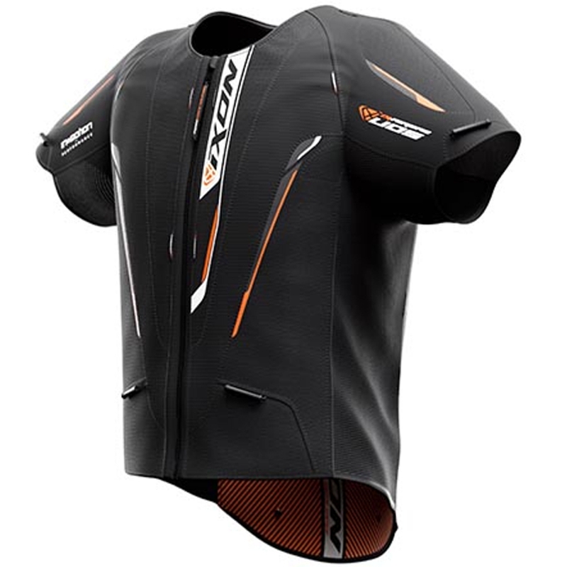 Turvapadjasüsteem IXON IX-AIRBAG U05 must-oranž