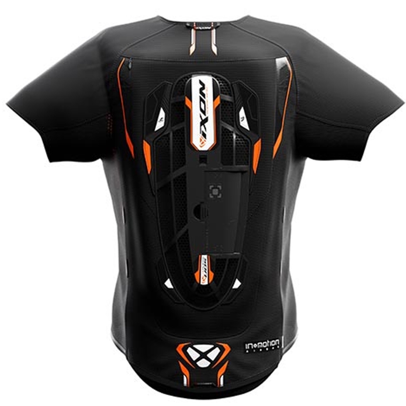 Turvapadjasüsteem IXON IX-AIRBAG U05 must-oranž