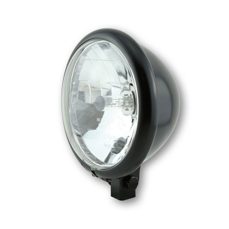 Highsider Smart Bates Style 5 3/4-tolline esilatern selge klaasiga Must